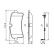 Brake Pad Set, disc brake BP2016 Bosch, Thumbnail 7