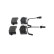 Brake Pad Set, disc brake BP2016 Bosch, Thumbnail 5