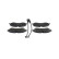 Brake Pad Set, disc brake BP2018 Bosch, Thumbnail 6