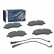 Brake Pad Set, disc brake BP2018 Bosch, Thumbnail 8