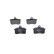 Brake Pad Set, disc brake BP2020 Bosch