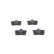 Brake Pad Set, disc brake BP2020 Bosch, Thumbnail 6