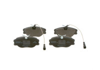Brake Pad Set, disc brake BP2025 Bosch