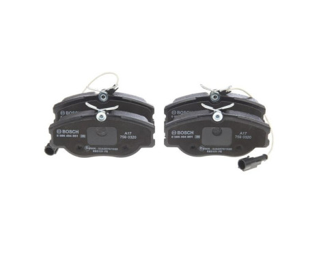 Brake Pad Set, disc brake BP2025 Bosch, Image 6