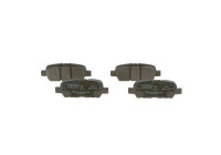 Brake Pad Set, disc brake BP2031 Bosch