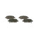 Brake Pad Set, disc brake BP2031 Bosch, Thumbnail 3