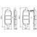 Brake Pad Set, disc brake BP2031 Bosch, Thumbnail 7