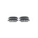 Brake Pad Set, disc brake BP2031 Bosch, Thumbnail 7