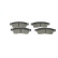 Brake Pad Set, disc brake BP2032 Bosch, Thumbnail 3