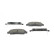 Brake Pad Set, disc brake BP2032 Bosch, Thumbnail 5