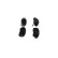 Brake Pad Set, disc brake BP2032 Bosch, Thumbnail 6