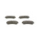 Brake Pad Set, disc brake BP2034 Bosch, Thumbnail 5