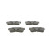 Brake Pad Set, disc brake BP2034 Bosch, Thumbnail 6