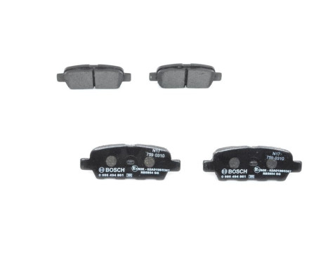 Brake Pad Set, disc brake BP2035 Bosch