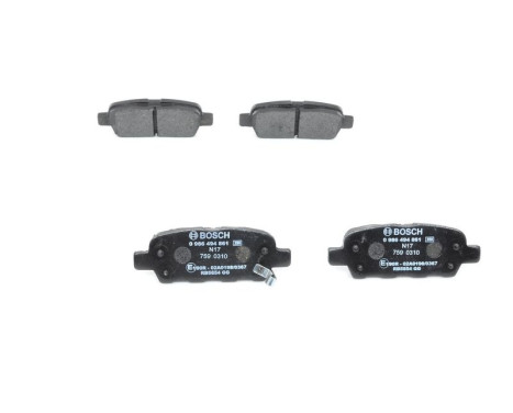 Brake Pad Set, disc brake BP2035 Bosch, Image 3