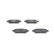 Brake Pad Set, disc brake BP2035 Bosch, Thumbnail 6