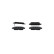 Brake Pad Set, disc brake BP2035 Bosch, Thumbnail 4