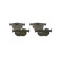 Brake Pad Set, disc brake BP2036 Bosch