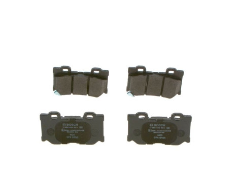 Brake Pad Set, disc brake BP2037 Bosch, Image 3