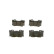 Brake Pad Set, disc brake BP2037 Bosch, Thumbnail 3