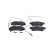 Brake Pad Set, disc brake BP204 Bosch, Thumbnail 2