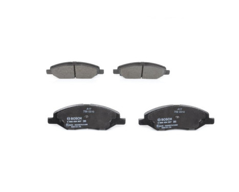 Brake Pad Set, disc brake BP2041 Bosch