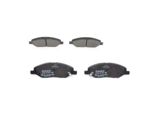 Brake Pad Set, disc brake BP2041 Bosch, Image 3