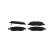 Brake Pad Set, disc brake BP2041 Bosch, Thumbnail 4