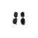Brake Pad Set, disc brake BP2041 Bosch, Thumbnail 5