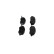 Brake Pad Set, disc brake BP2041 Bosch, Thumbnail 7