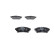 Brake Pad Set, disc brake BP2047 Bosch