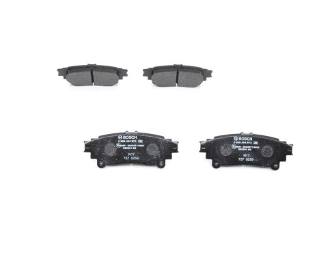 Brake Pad Set, disc brake BP2047 Bosch, Image 3