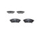 Brake Pad Set, disc brake BP2047 Bosch, Thumbnail 3