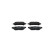 Brake Pad Set, disc brake BP2047 Bosch, Thumbnail 4