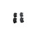 Brake Pad Set, disc brake BP2047 Bosch, Thumbnail 5