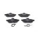 Brake Pad Set, disc brake BP205 Bosch, Thumbnail 2