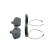 Brake Pad Set, disc brake BP205 Bosch, Thumbnail 5
