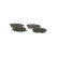 Brake Pad Set, disc brake BP2050 Bosch, Thumbnail 3