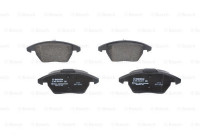 Brake Pad Set, disc brake BP2051 Bosch