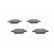 Brake Pad Set, disc brake BP2051 Bosch, Thumbnail 5