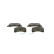 Brake Pad Set, disc brake BP2052 Bosch, Thumbnail 5