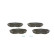 Brake Pad Set, disc brake BP2053 Bosch, Thumbnail 6