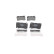 Brake Pad Set, disc brake BP2054 Bosch