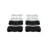 Brake Pad Set, disc brake BP2054 Bosch, Thumbnail 6