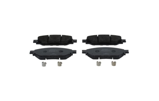Brake pad set, disc brake BP2057 Bosch