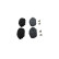 Brake pad set, disc brake BP2057 Bosch, Thumbnail 3