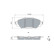 Brake pad set, disc brake BP2057 Bosch, Thumbnail 5
