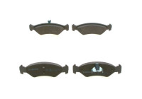 Brake Pad Set, disc brake BP206 Bosch