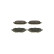 Brake Pad Set, disc brake BP2126 Bosch