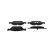 Brake pad set, disc brake BP2135 Bosch, Thumbnail 4